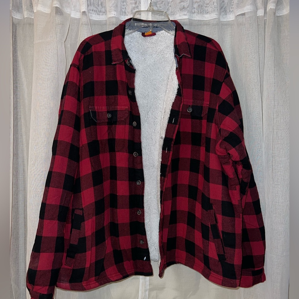 Plaid Red Shacket